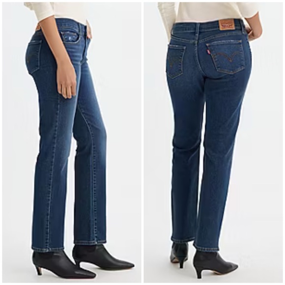 Levi's Denim - Levi's Classic Straight Mid-Rise Jeans